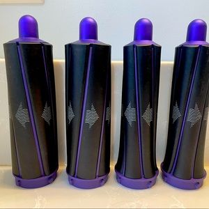 Dyson original barrels - black and purple